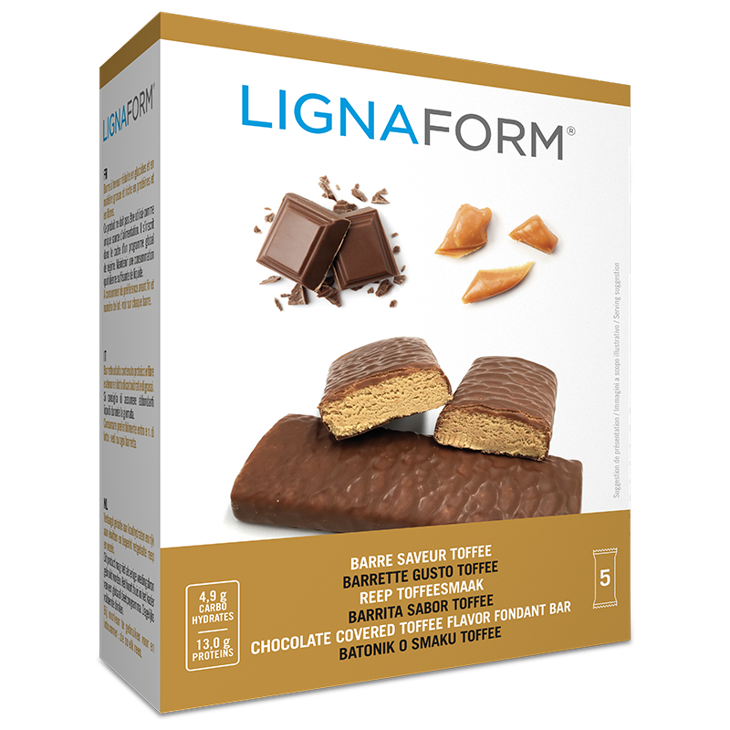 Barres saveur toffee