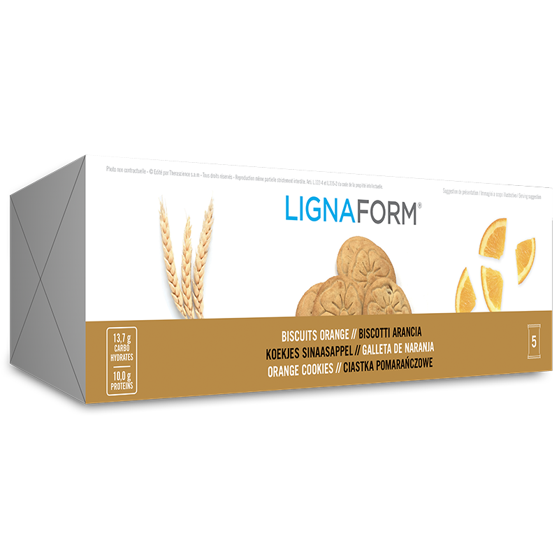 (2) Biscuits au chocolat orange