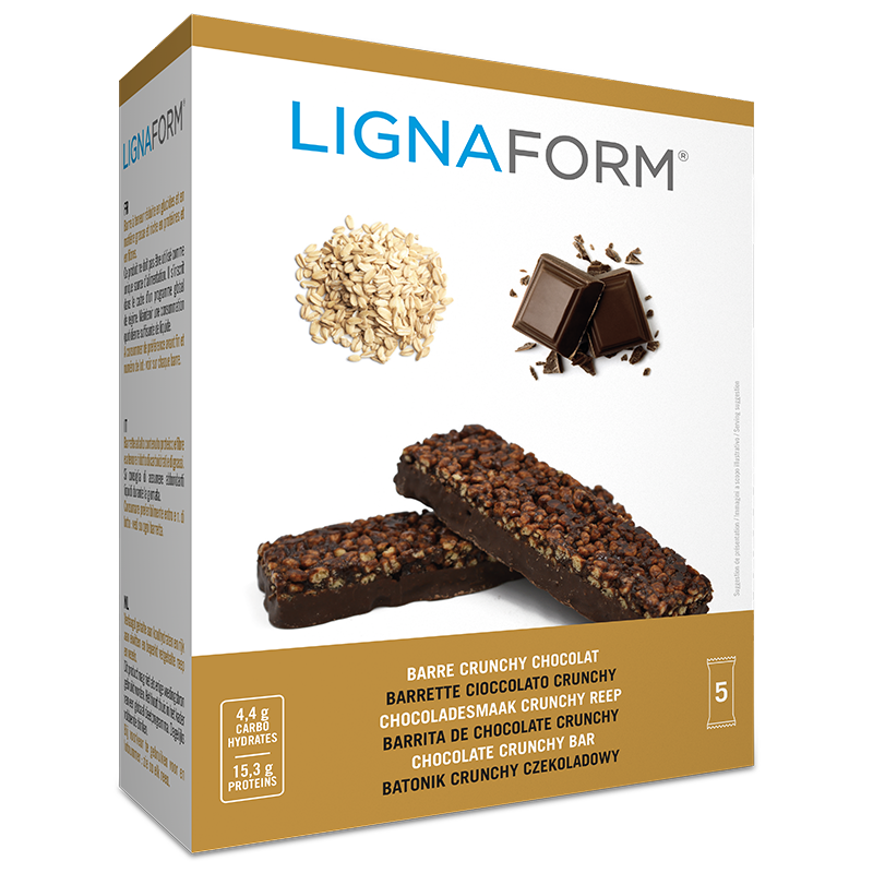 Barrita crujiente de chocolate