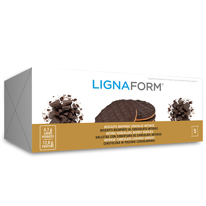 Biscuits nappage chocolat