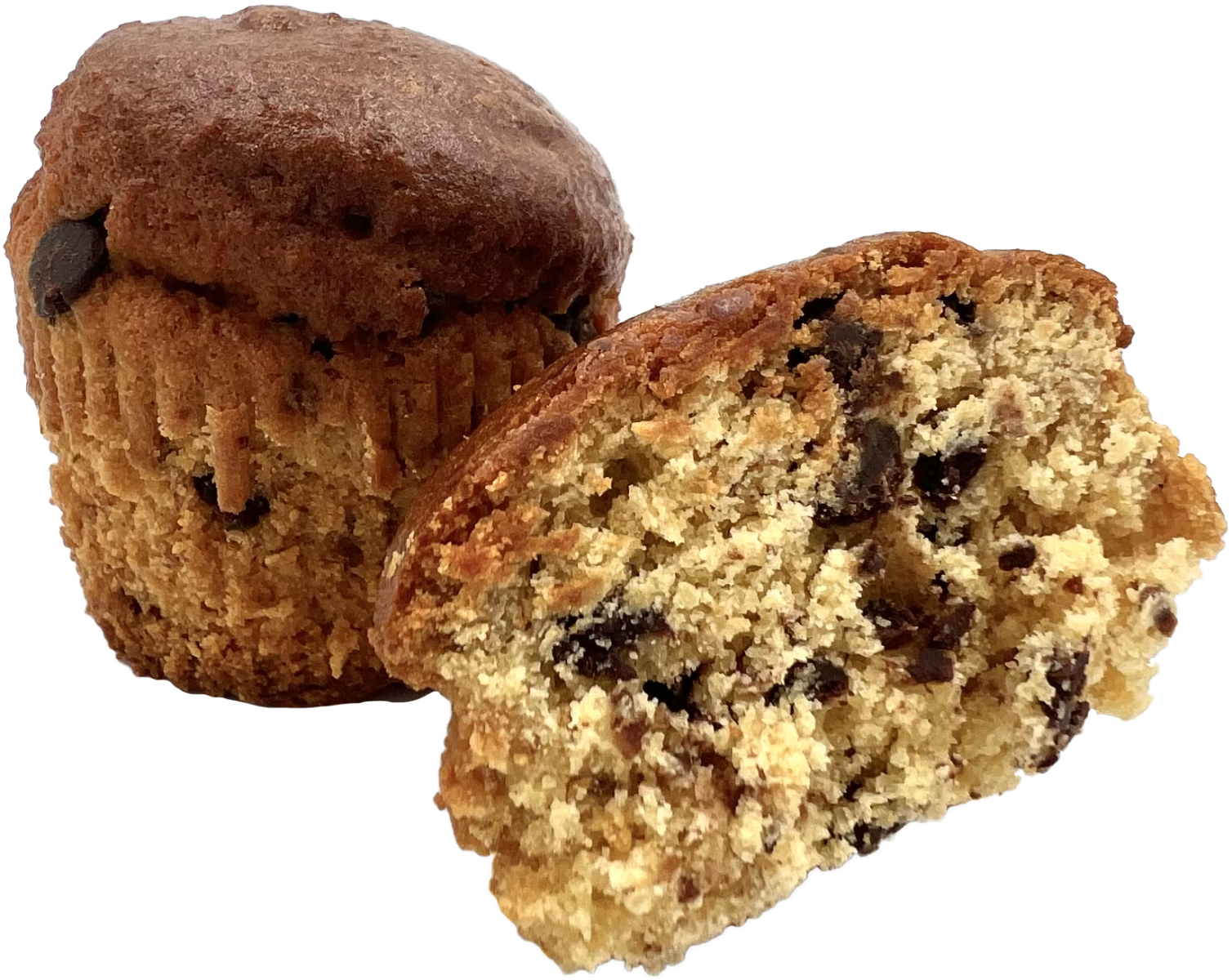 Muffin aux pépites de chocolat (Chocolade chip muffin)