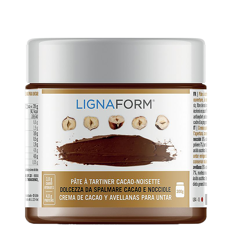 Crema para untar de cacao y avellanas