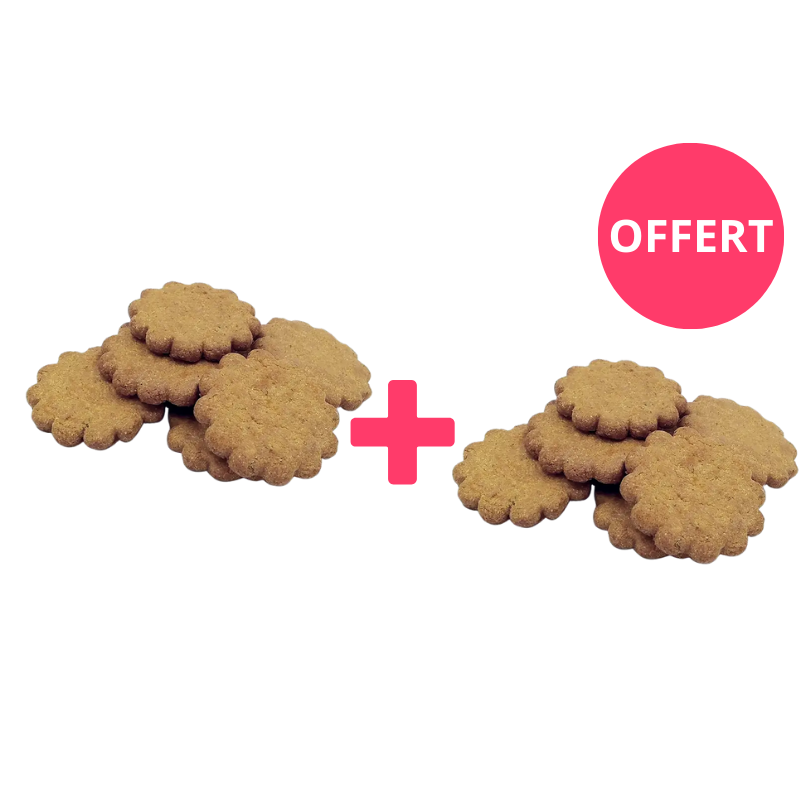 1 ACHETÉ = 1 OFFERT - Sachet de 10 Crakers saveur pizza (Anti-Gaspi)