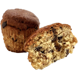 Muffin aux pépites de chocolat (Chocolade chip muffin)