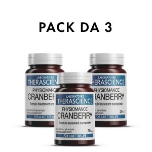 Pack da 3 di Physiomance Cranberry  - OFFERTA -50%