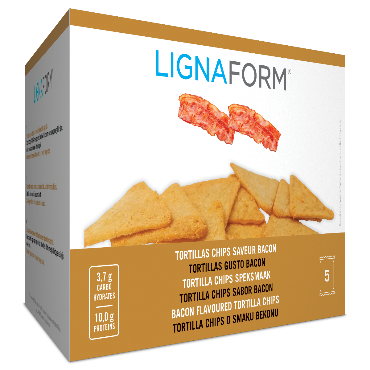 Tortillas gusto bacon