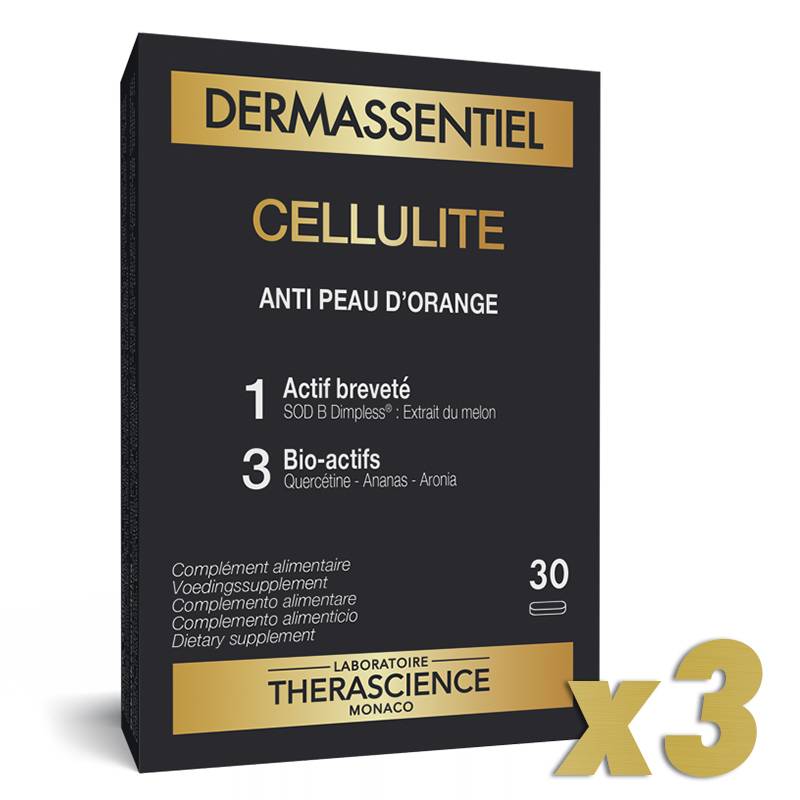 Pack de 3 DERMASSENTIEL Cellulite