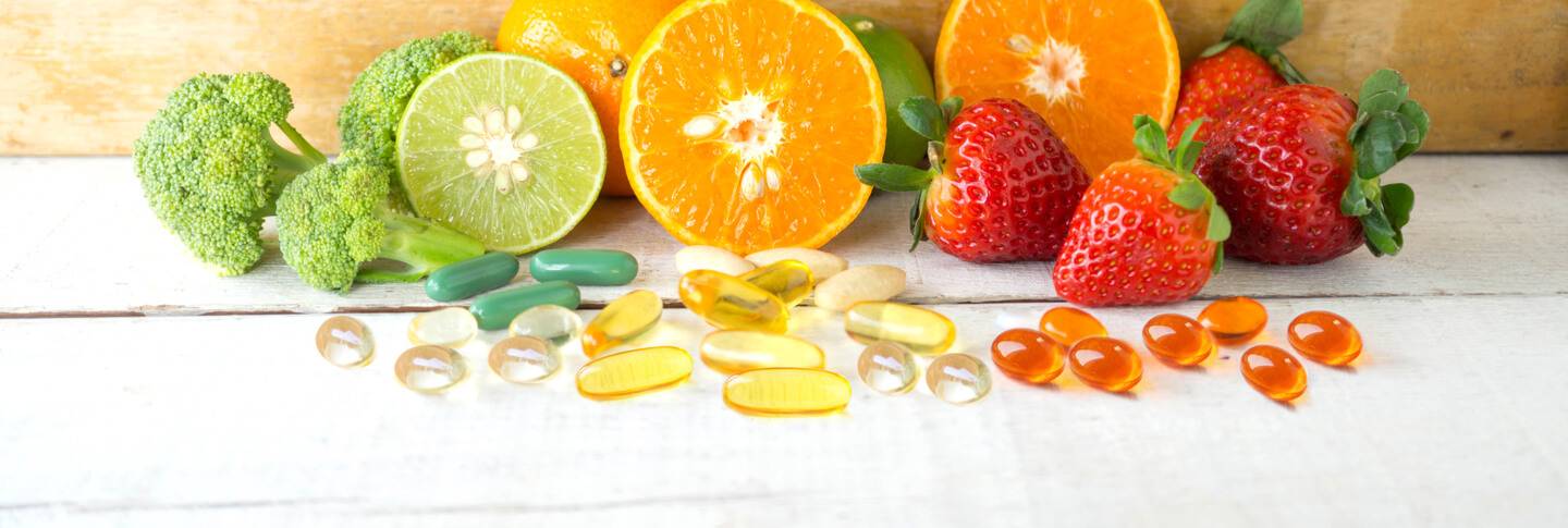 Suplementos alimentares: Vitaminas e minerais