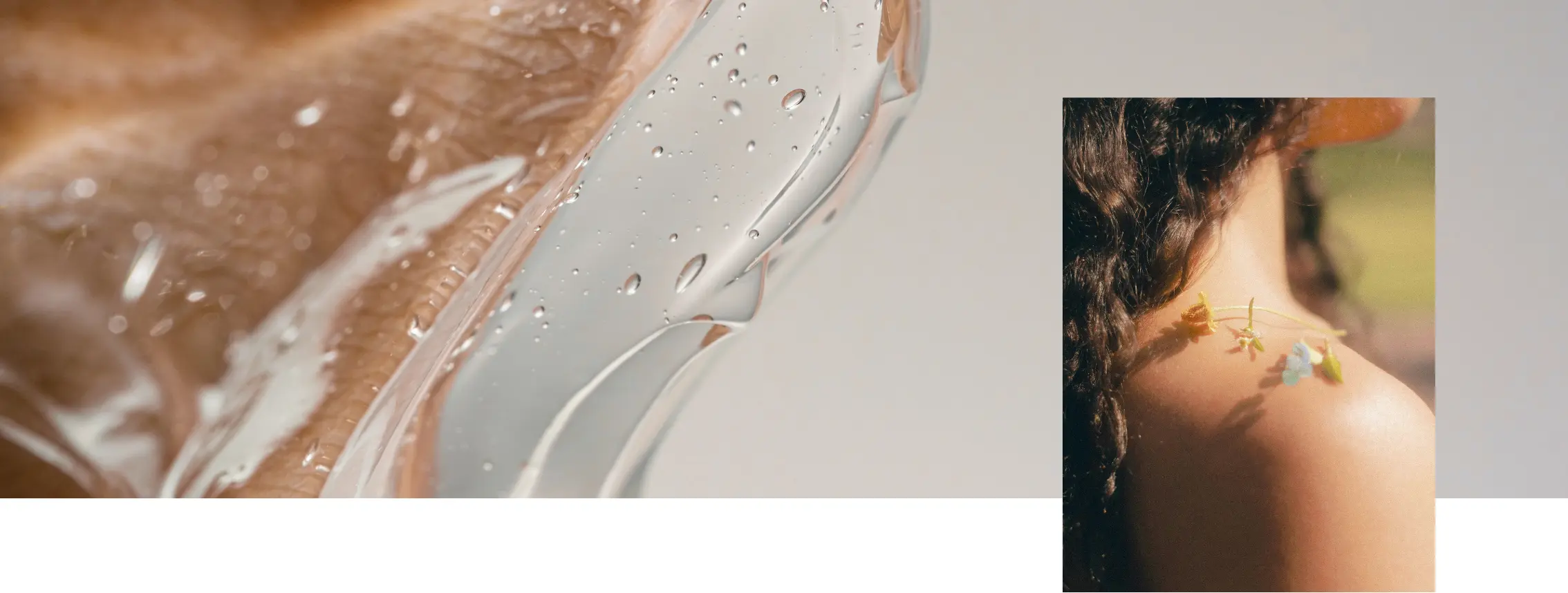 Infographie : l'acide hyaluronique participe à l'hydratation et à l'élasticité de la peau