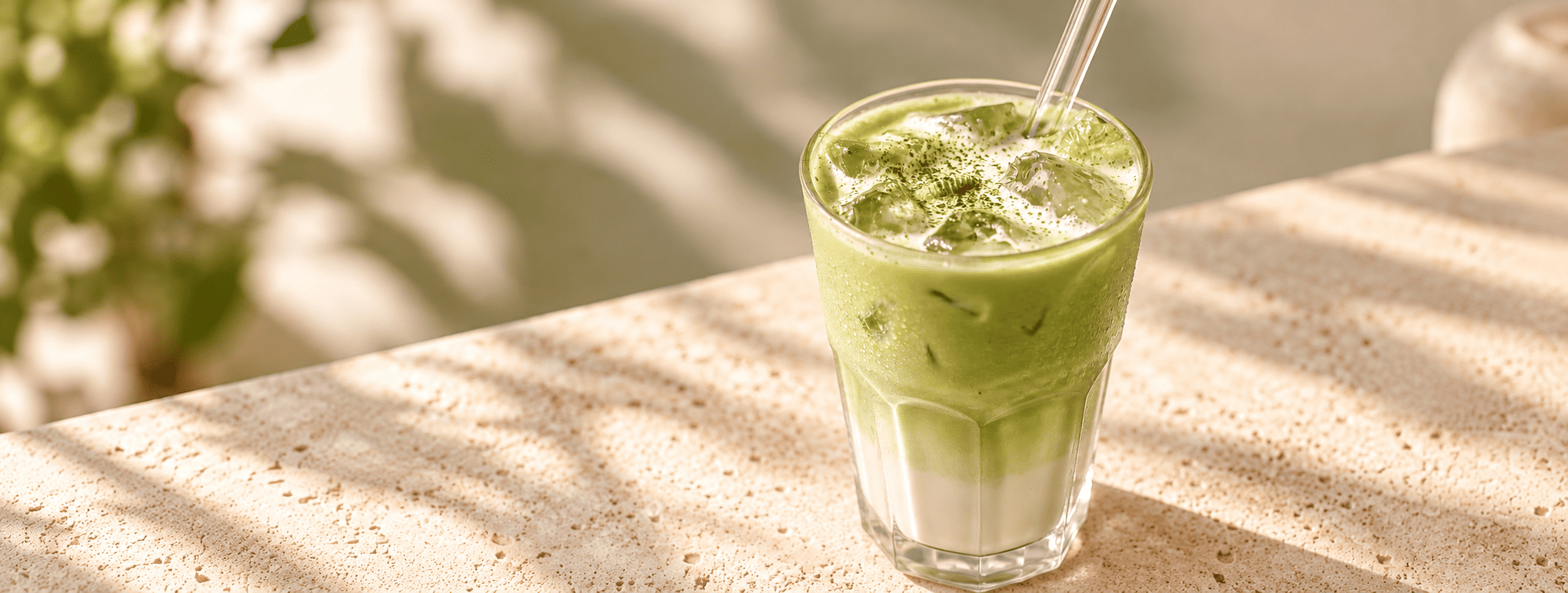 Comparaison de la couleur d'un matcha de qualité vert vif et d'un matcha oxydé à la teinte terne