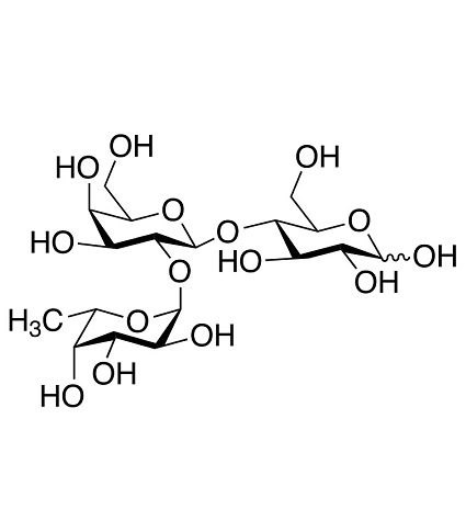 schéma fucosyllactose