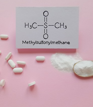 schéma MSM (méthylsulfonylméthane)