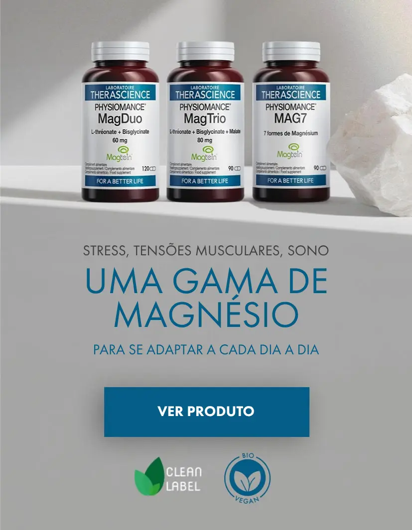 Cápsulas de magnésio Therascience Physiomance