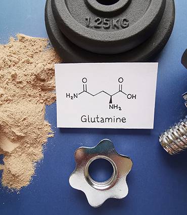 schéma Glutamine