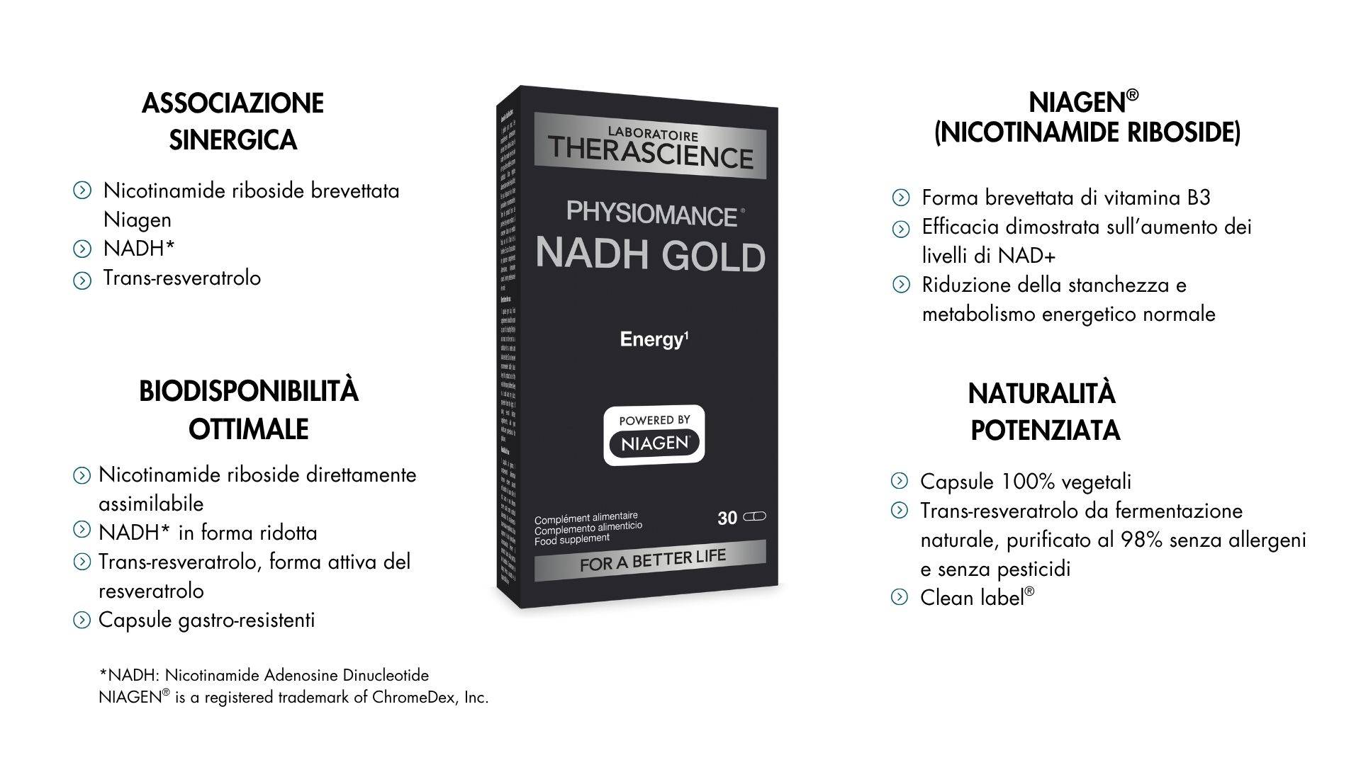 Bénéfices de NADH Gold sur le métabolisme énergétique