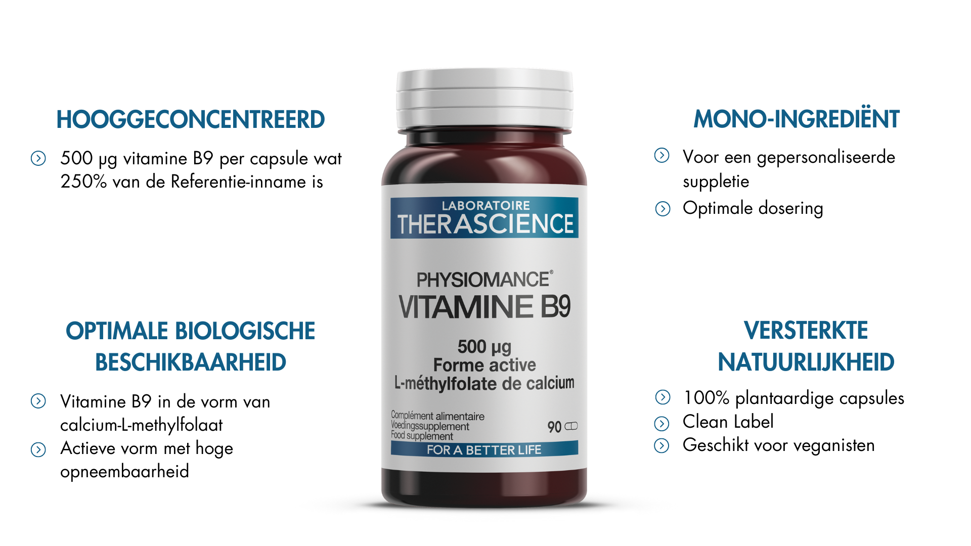 bénéfices de notre complément alimentaire vitamine B9 
