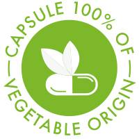 Capsule 100% of vegetable origin